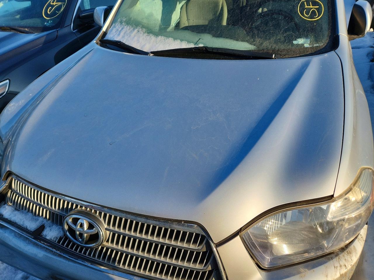 2009 Toyota Highlander Hybrid Silver vin: JTEEW41A092035606