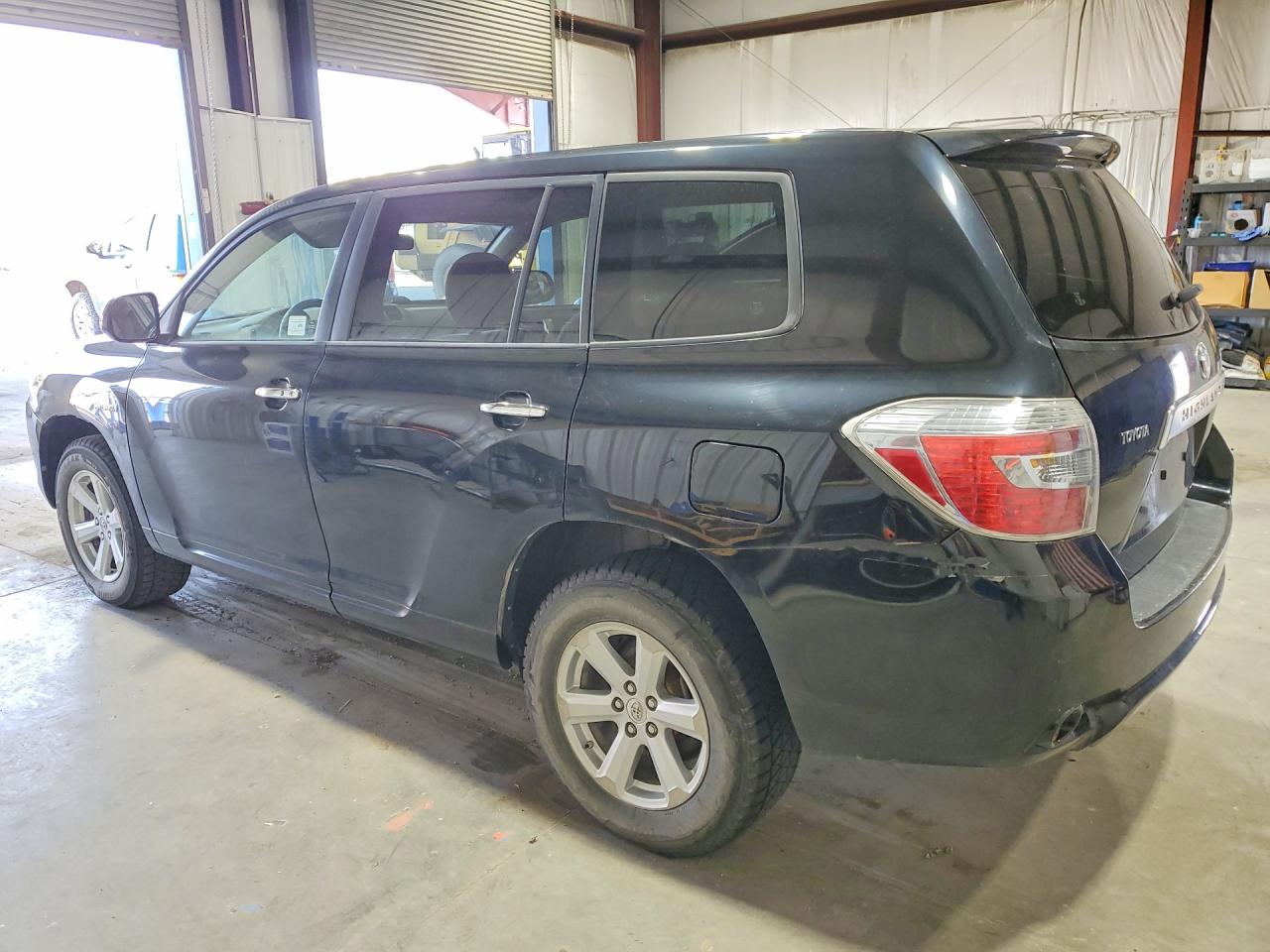 2008 Toyota Highlander Hybrid Black vin: JTEEW41A182011829