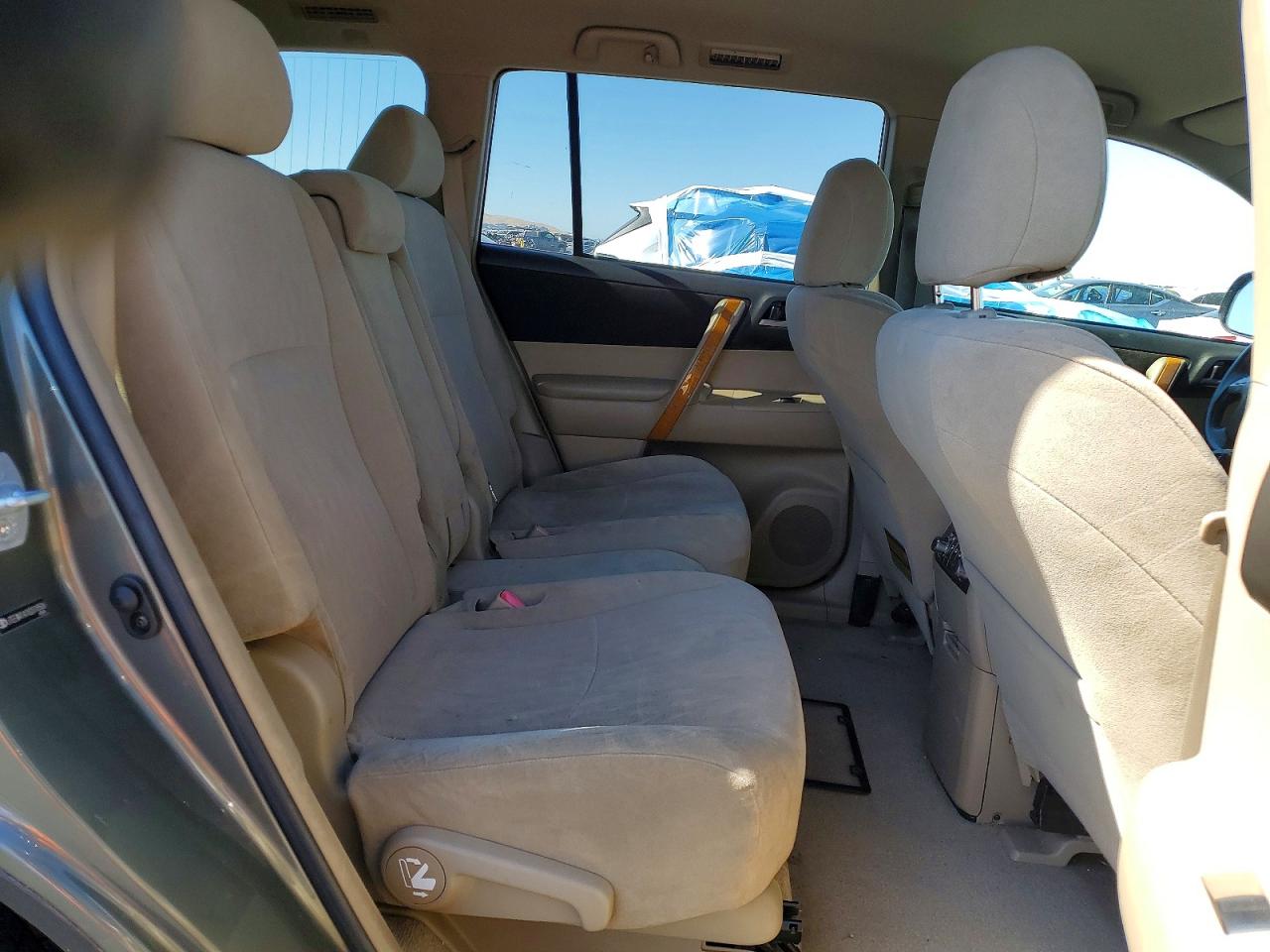2008 Toyota Highlander Hybrid Green vin: JTEEW41A182018506