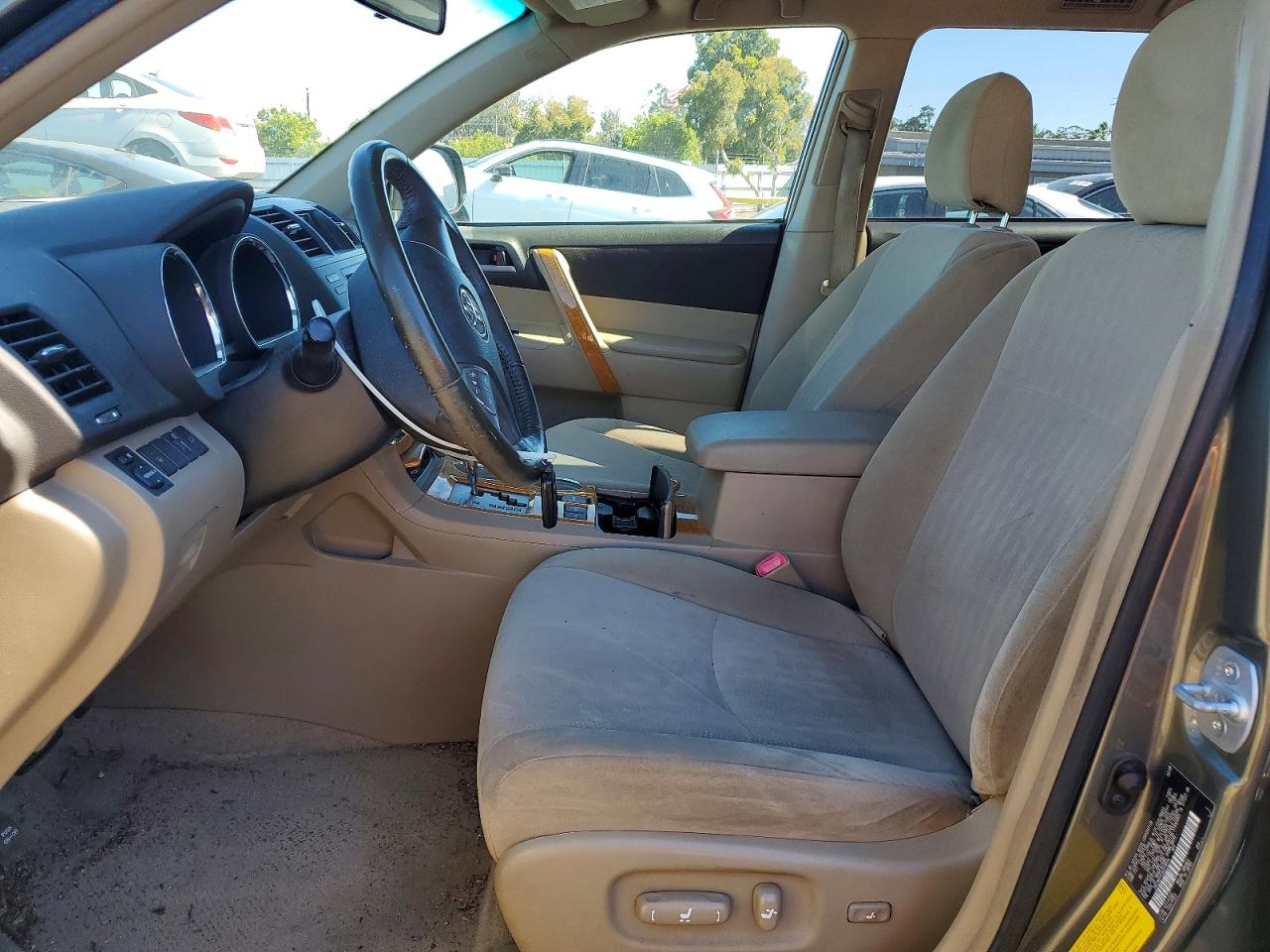 2008 Toyota Highlander Hybrid Green vin: JTEEW41A182018506