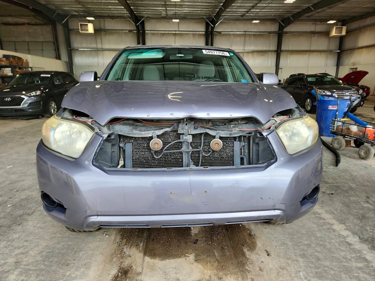 2008 Toyota Highlander Hybrid Gray vin: JTEEW41A282006185