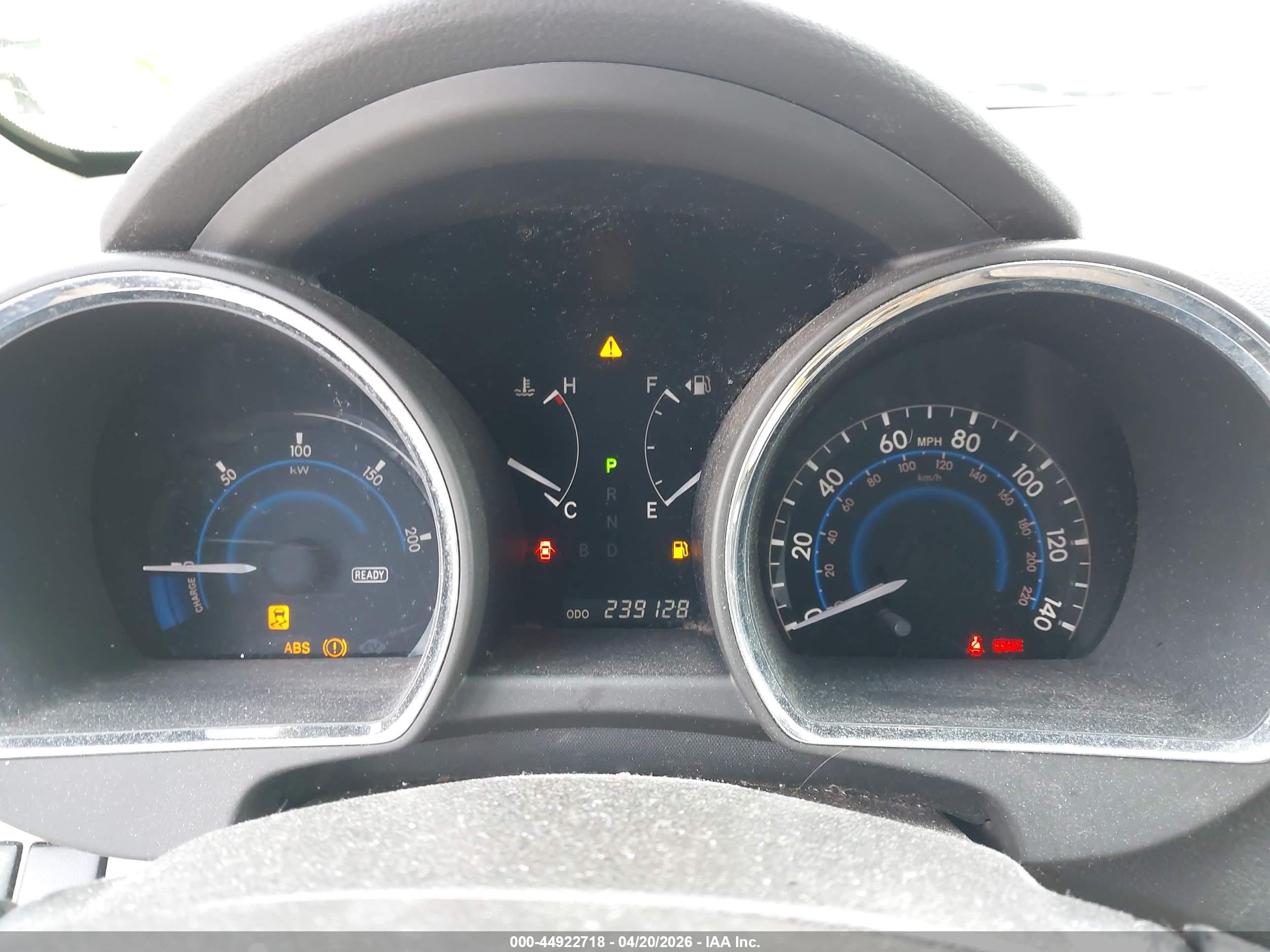 2008 Toyota Highlander Hybrid   Blue vin: JTEEW41A282018496