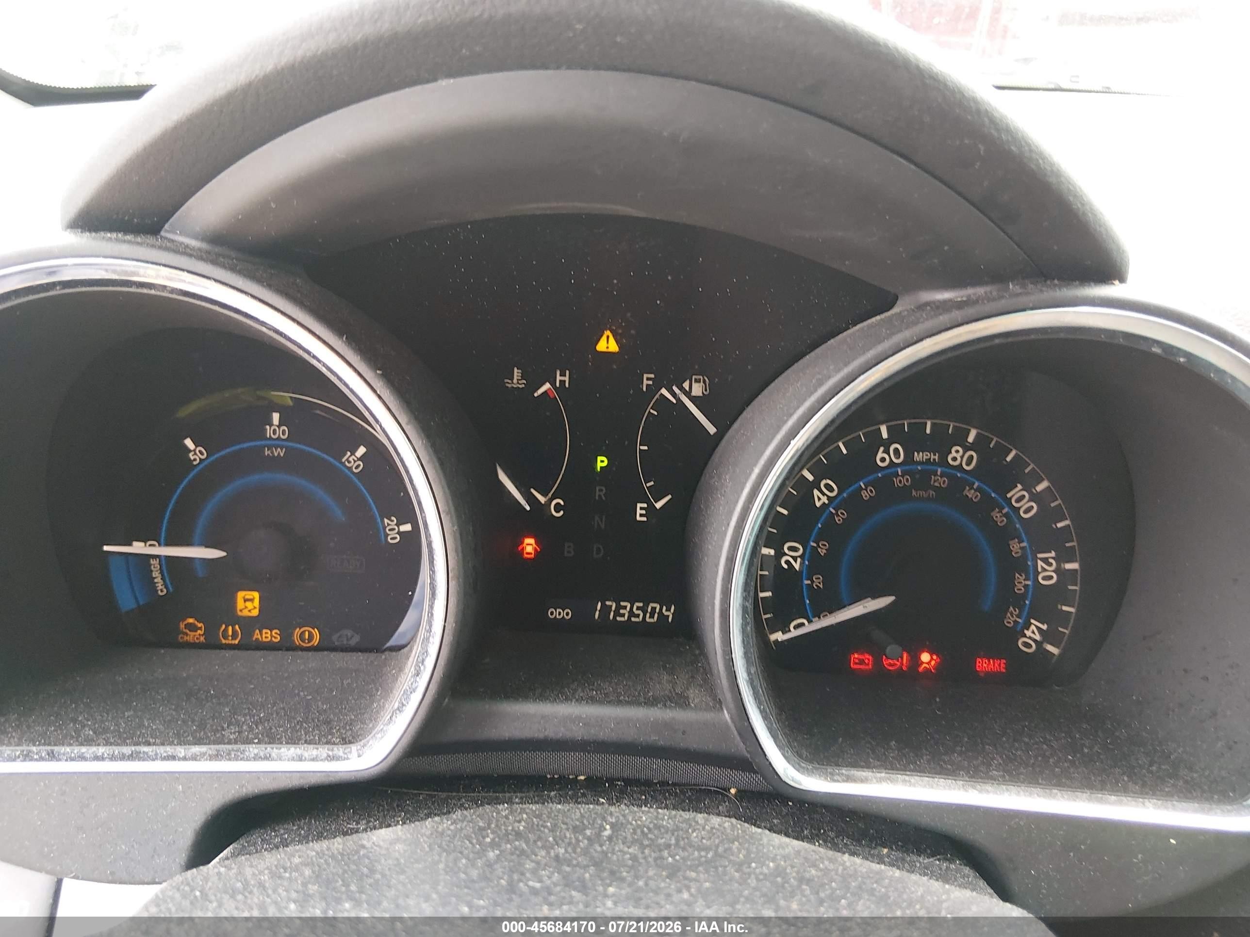 2008 Toyota Highlander Hybrid   Green vin: JTEEW41A382016871
