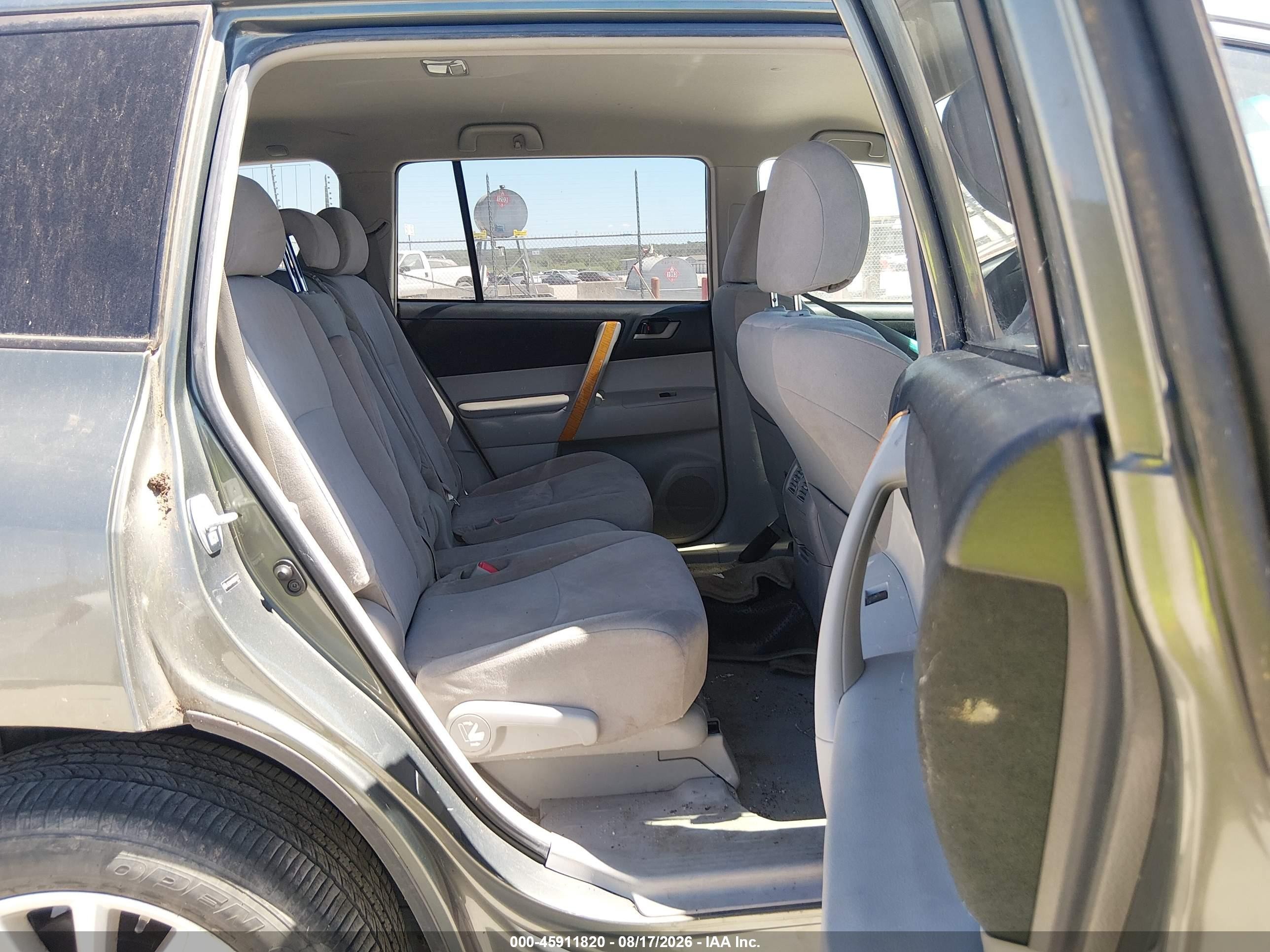 2008 Toyota Highlander Hybrid   Green vin: JTEEW41A582005497