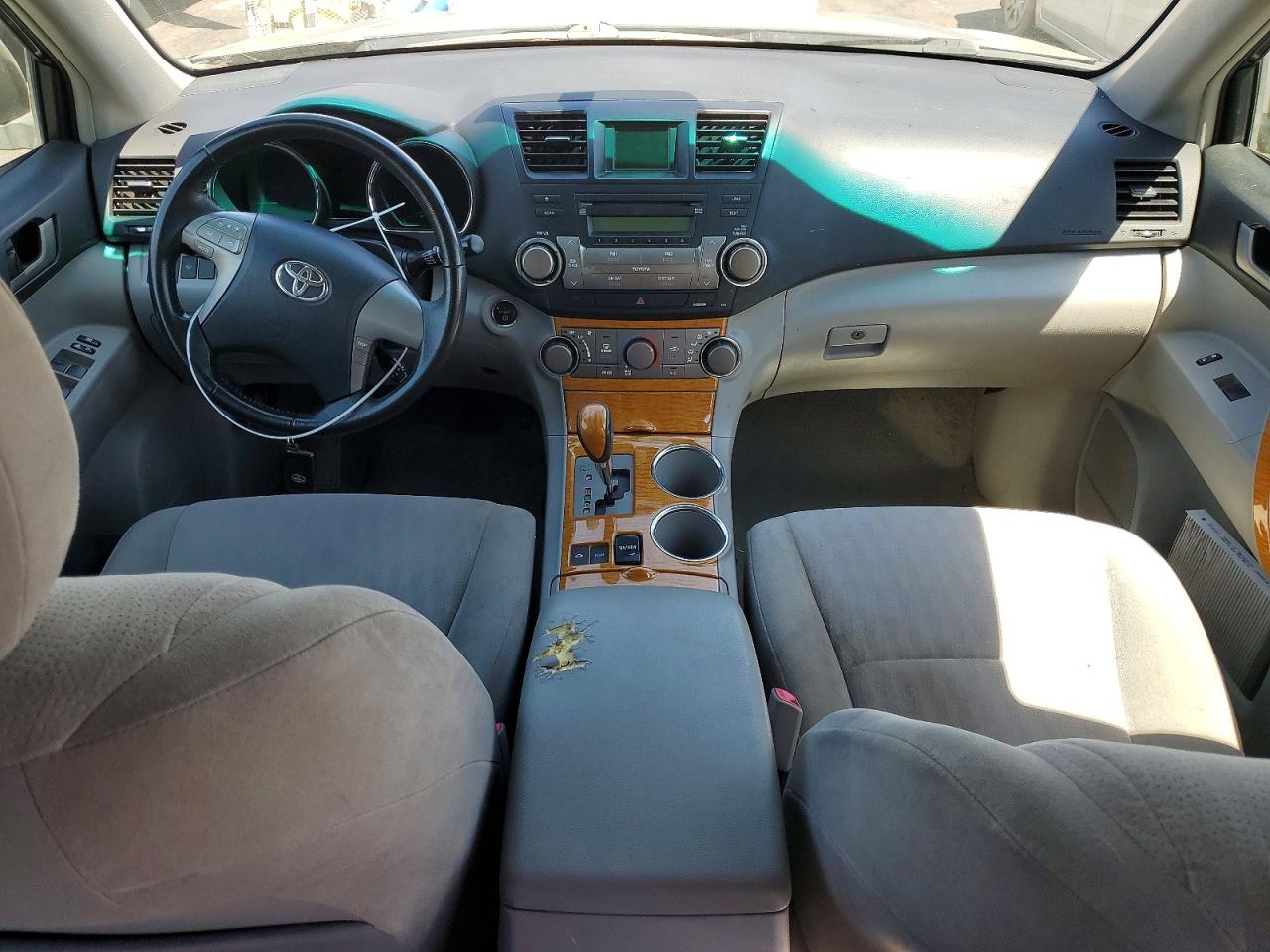 2008 Toyota Highlander Hybrid Black vin: JTEEW41A882010161