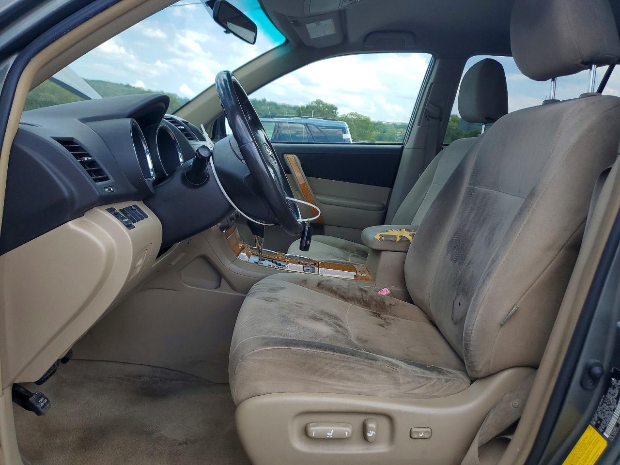 2008 Toyota Highlander Hybrid Gray vin: JTEEW41A982012064