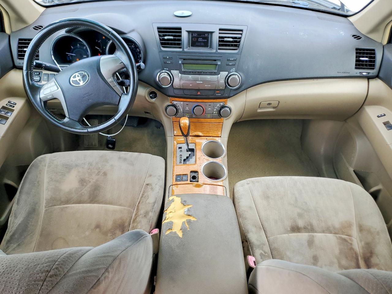 2008 Toyota Highlander Hybrid Gray vin: JTEEW41A982012064