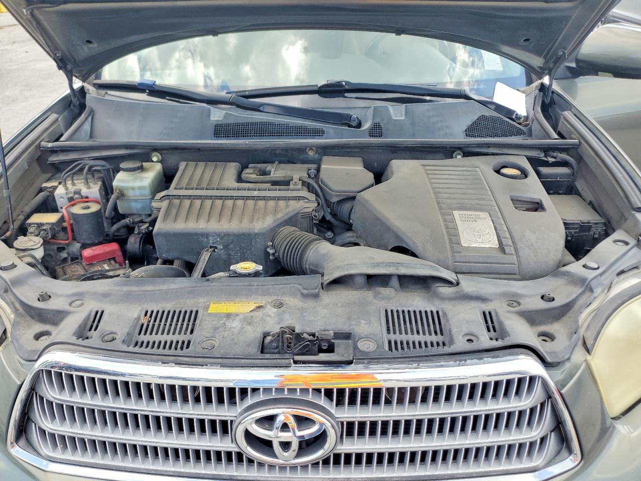 2008 Toyota Highlander Hybrid Gray vin: JTEEW41A982012064