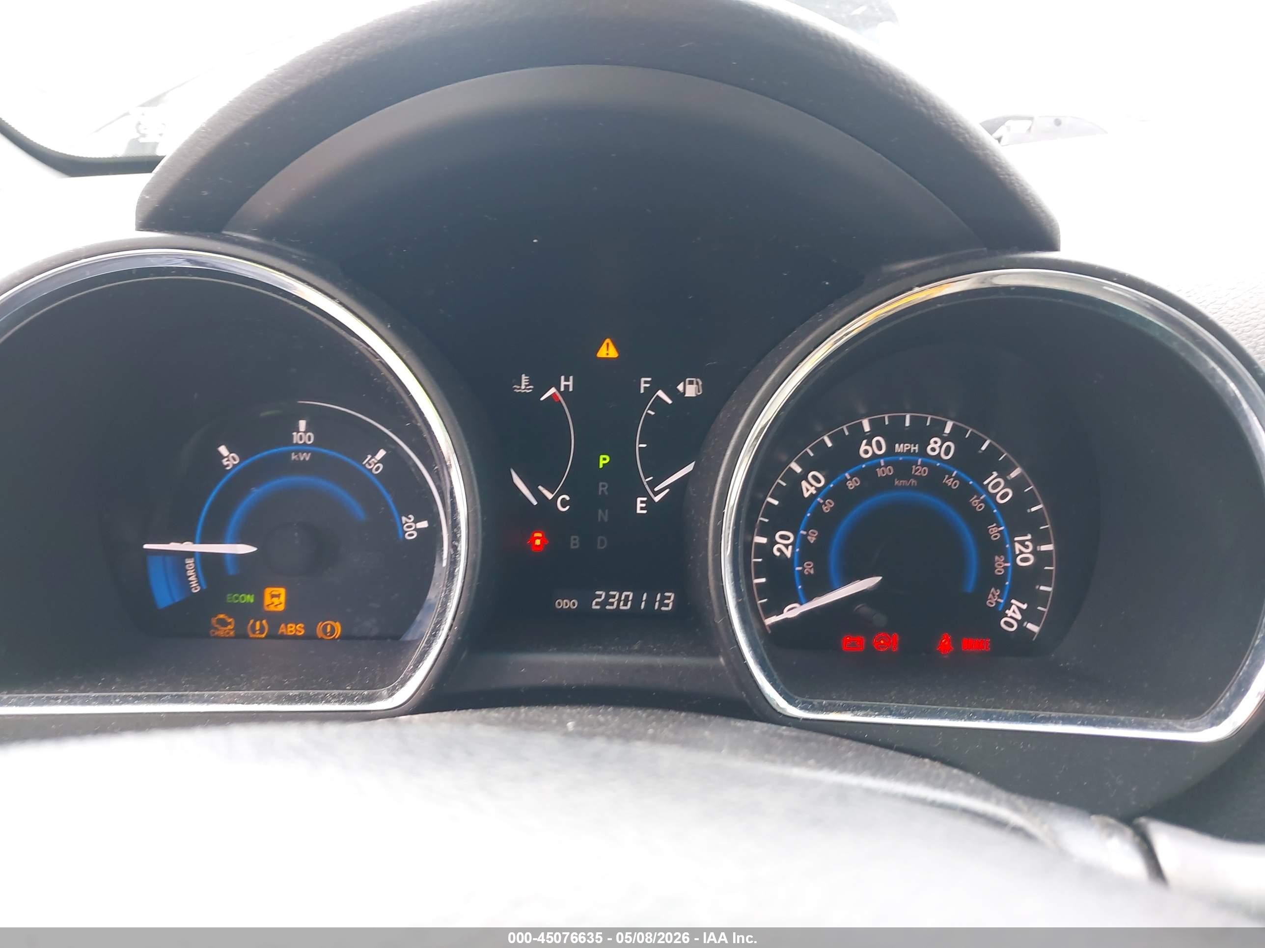 2008 Toyota Highlander Hybrid   Черный vin: JTEEW41A982024800