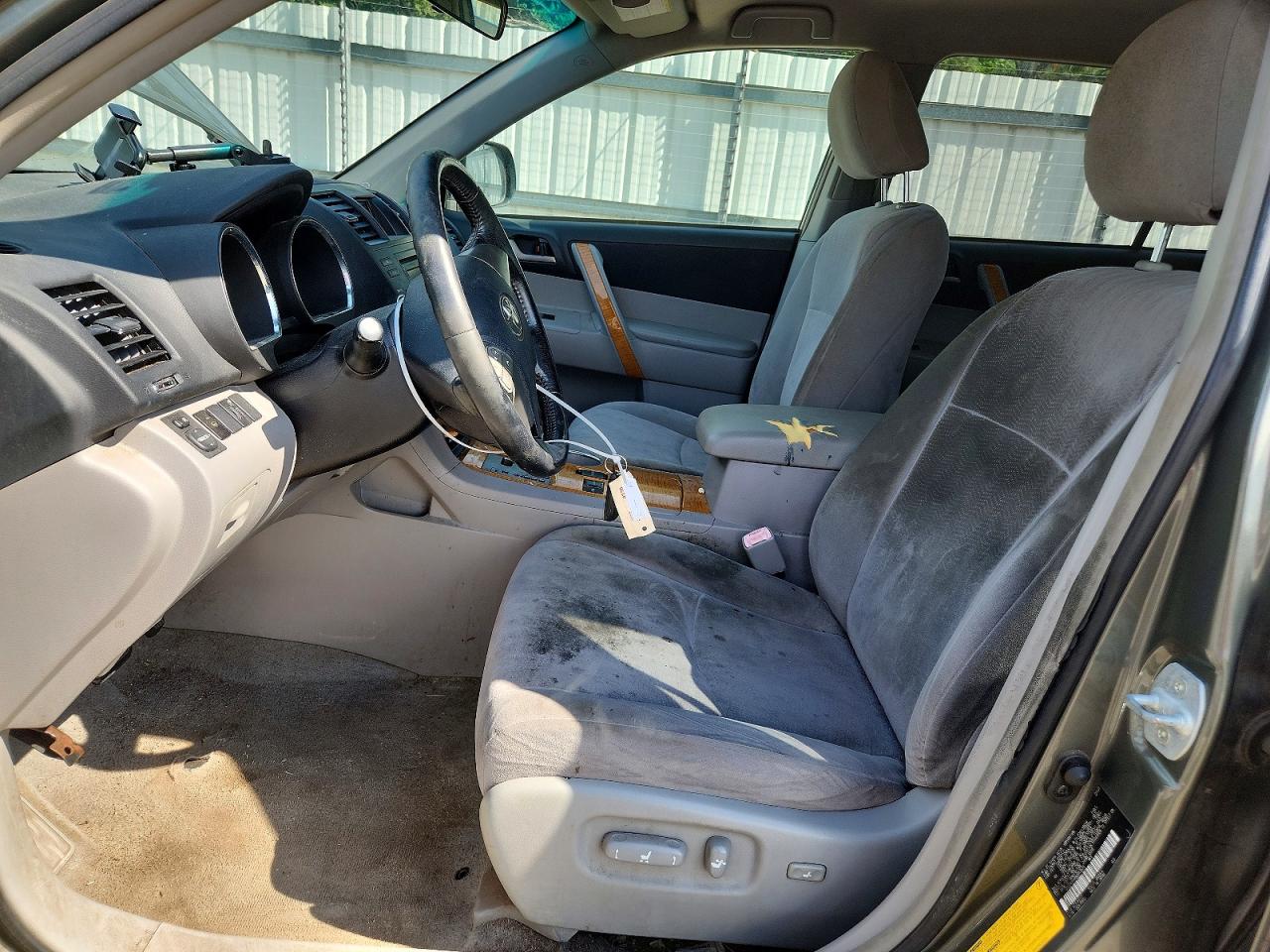 2008 Toyota Highlander Hybrid Зеленый vin: JTEEW41AX82013675