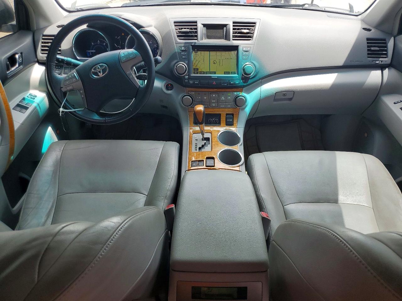 2008 Toyota Highlander Hybrid Limited White vin: JTEEW44A082018184