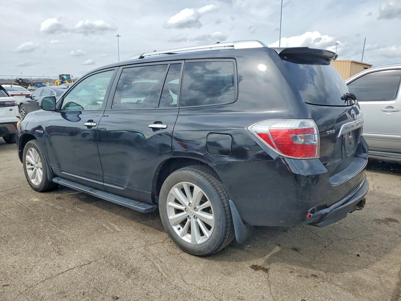 2009 Toyota Highlander Hybrid Limited Черный vin: JTEEW44A092027677