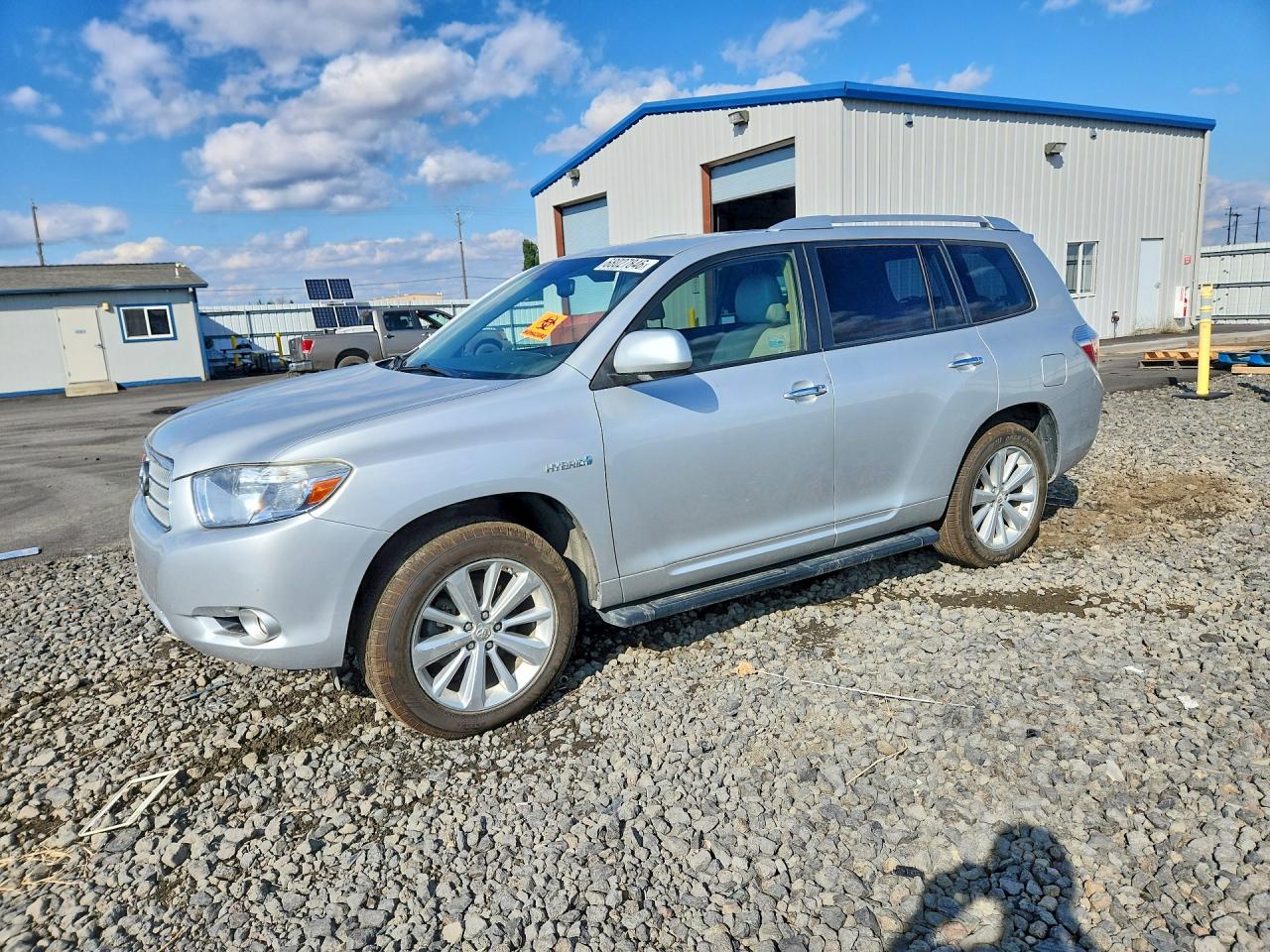 2008 Toyota Highlander Hybrid Limited Silver vin: JTEEW44A282006019