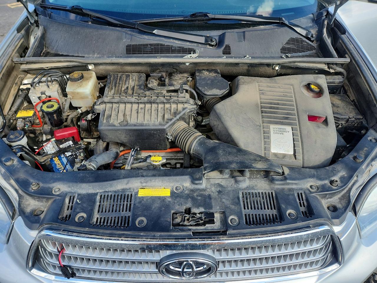 2008 Toyota Highlander Hybrid Limited Silver vin: JTEEW44A282006019
