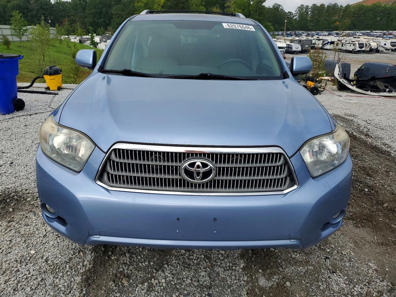 2008 Toyota Highlander Hybrid Limited Blue vin: JTEEW44A282025606