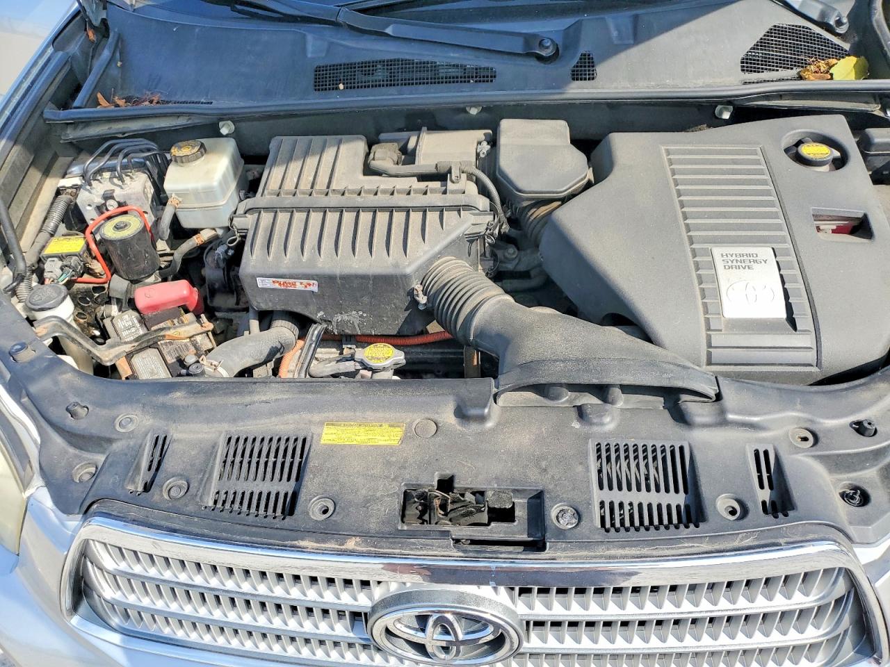 2009 Toyota Highlander Base Серый vin: JTEEW44A292033934