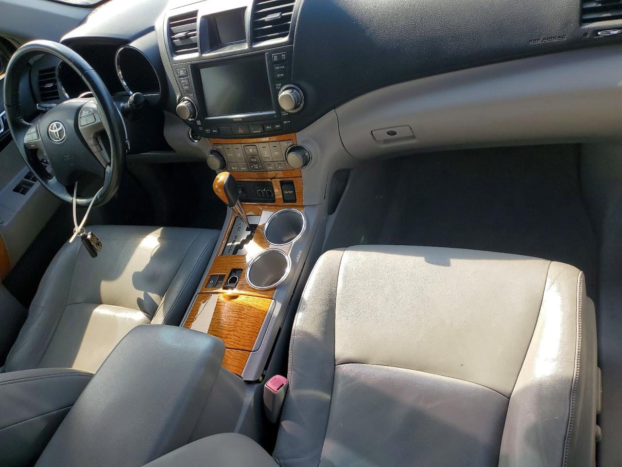 2009 Toyota Highlander Base Серый vin: JTEEW44A292033934