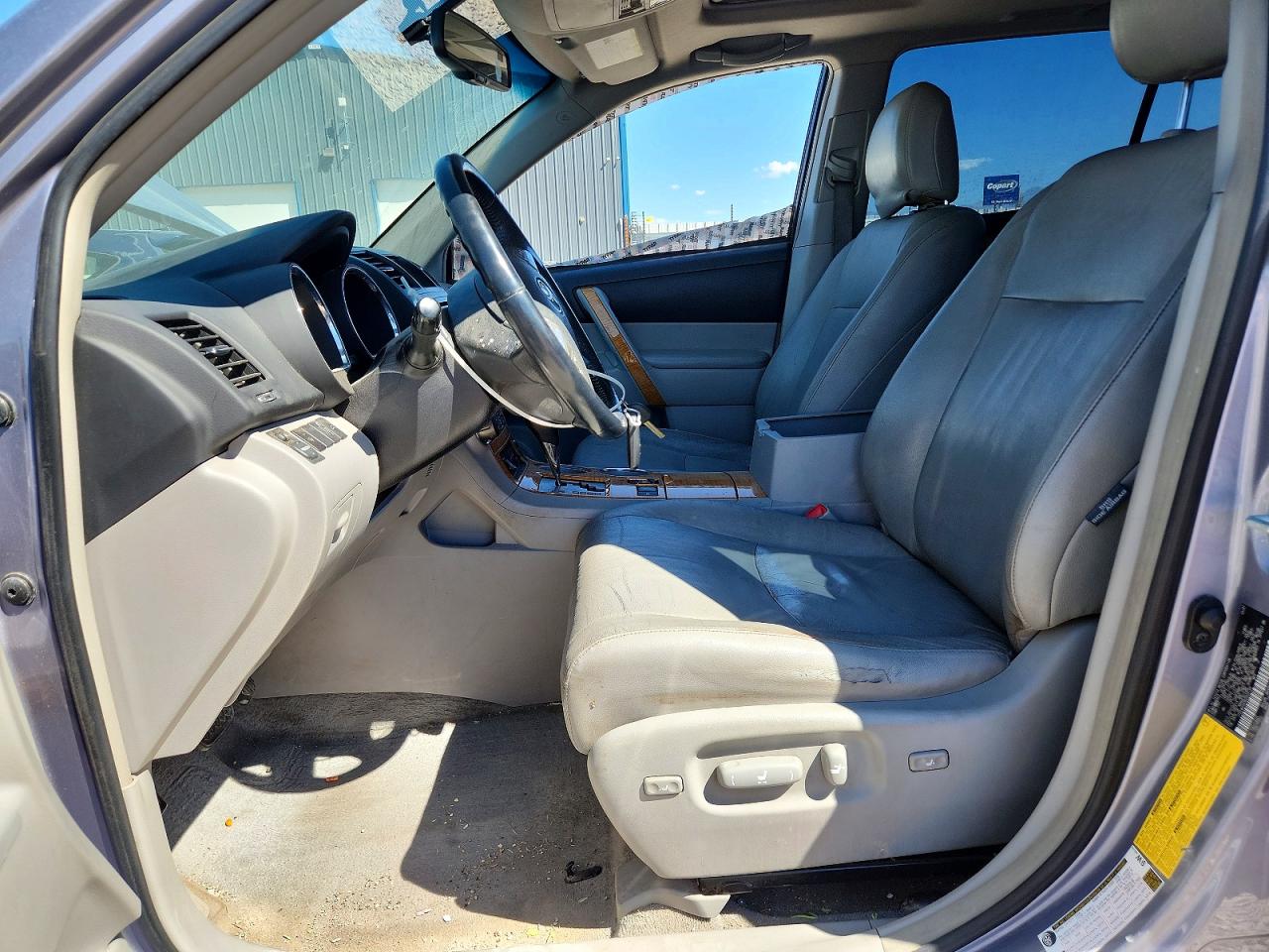 2008 Toyota Highlander Hybrid Limited Gray vin: JTEEW44A382003159