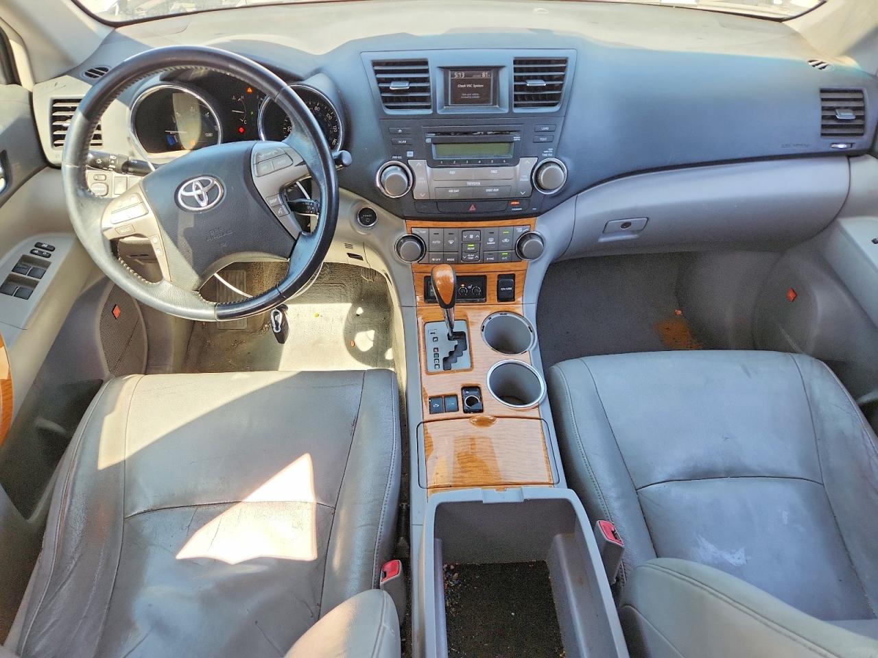 2008 Toyota Highlander Hybrid Limited Gray vin: JTEEW44A382003159
