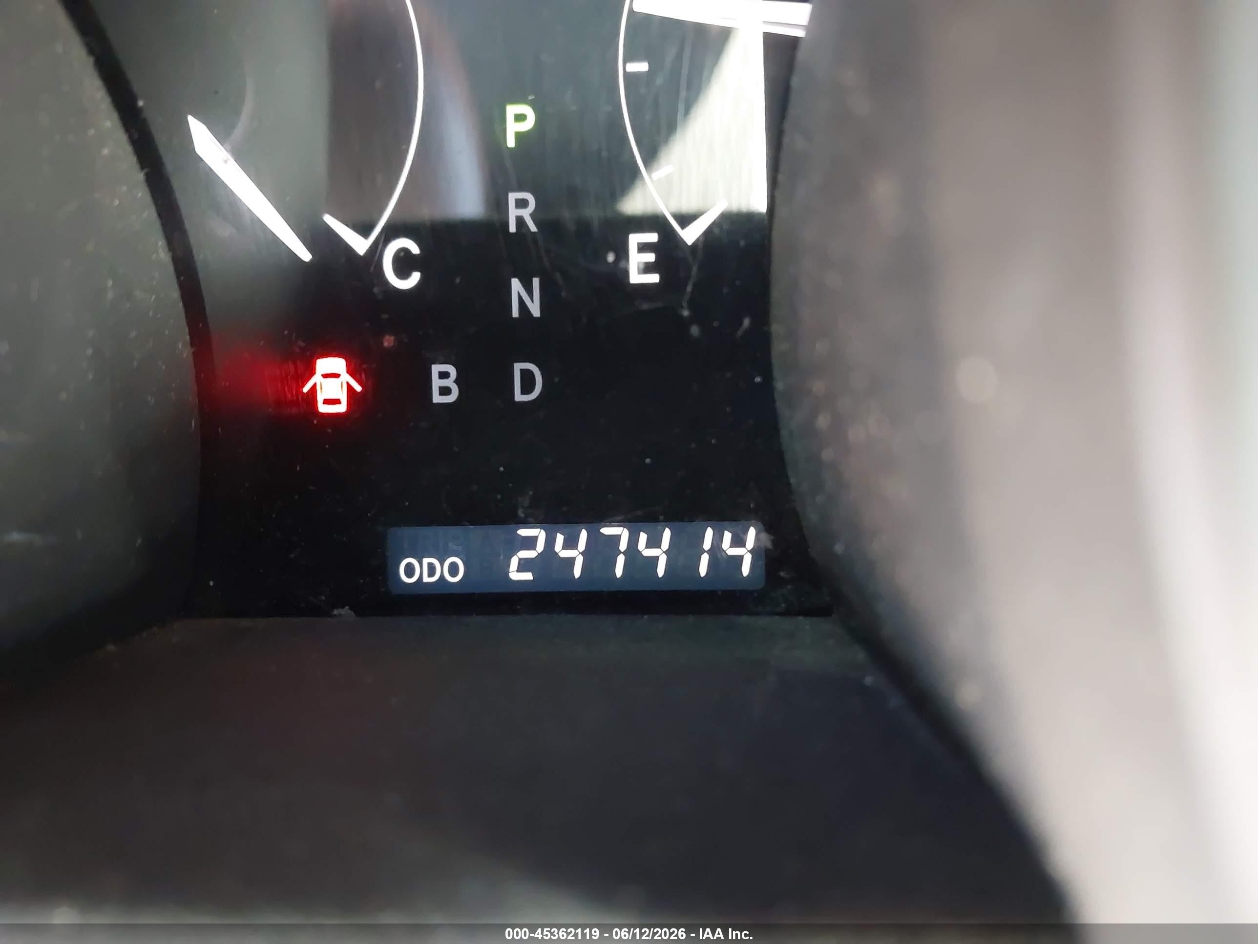 2008 Toyota Highlander Hybrid Limited Black vin: JTEEW44A382019734