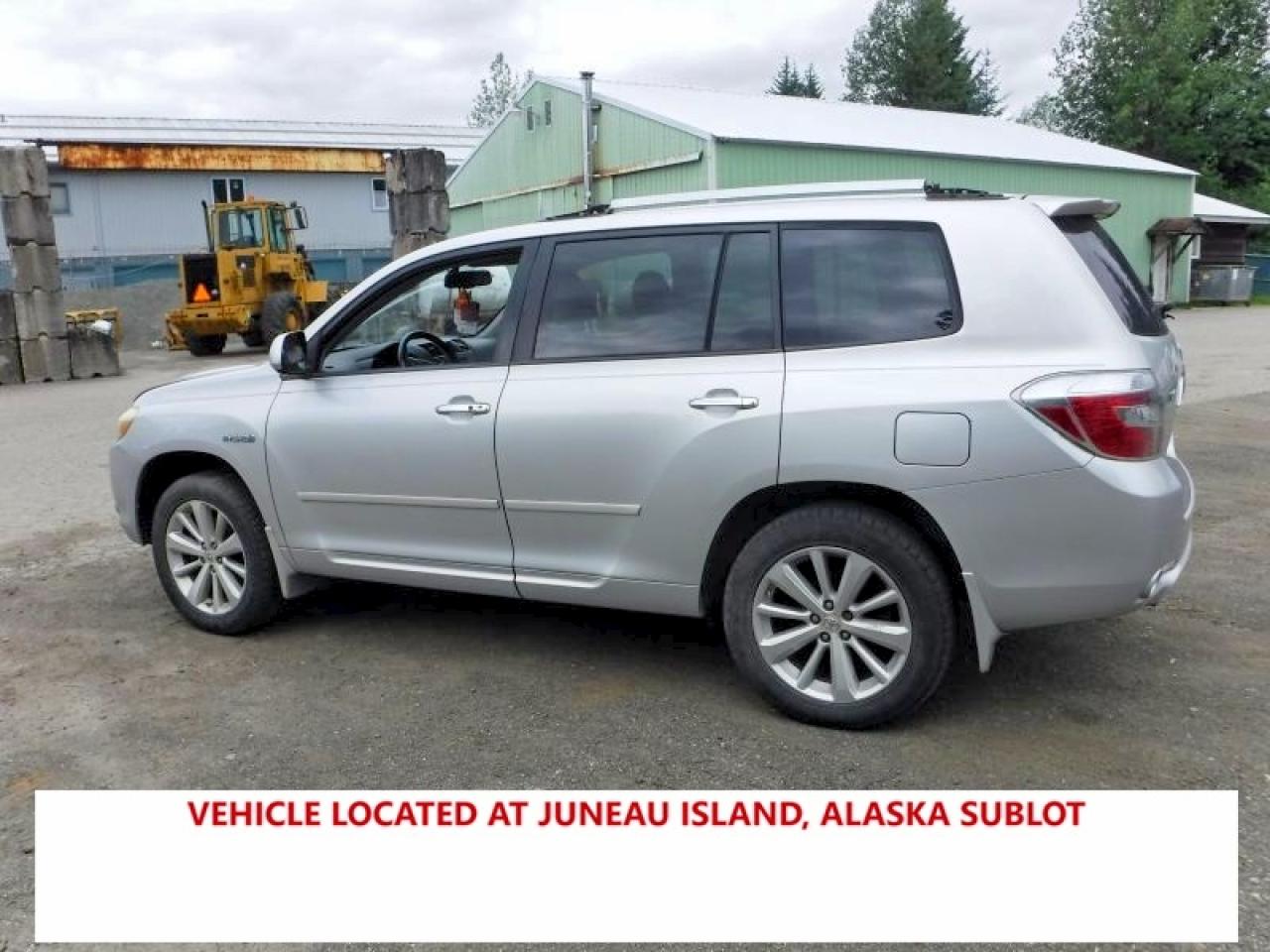2008 Toyota Highlander Hybrid Limited Silver vin: JTEEW44A482001775