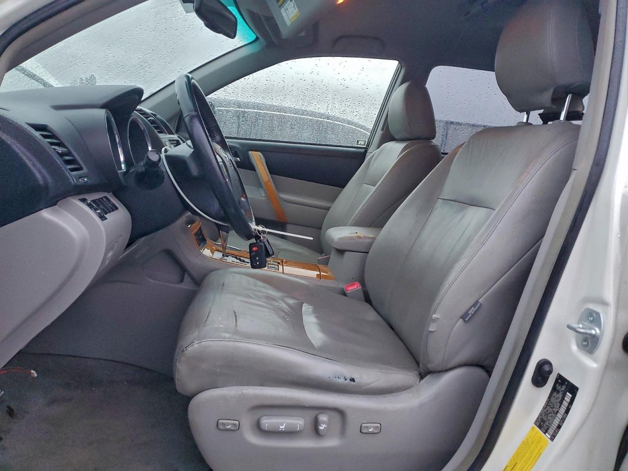 2008 Toyota Highlander Hybrid Limited Белый vin: JTEEW44A482005437