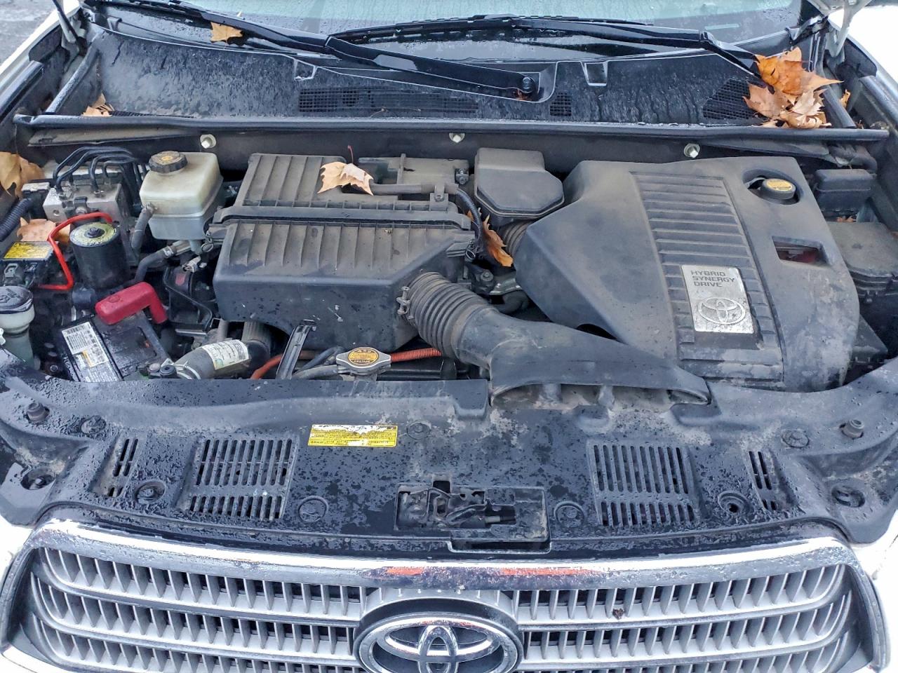 2008 Toyota Highlander Hybrid Limited Белый vin: JTEEW44A482005437
