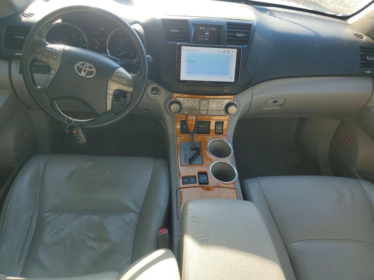 2009 Toyota Highlander Hybrid Limited Синий vin: JTEEW44A492031747