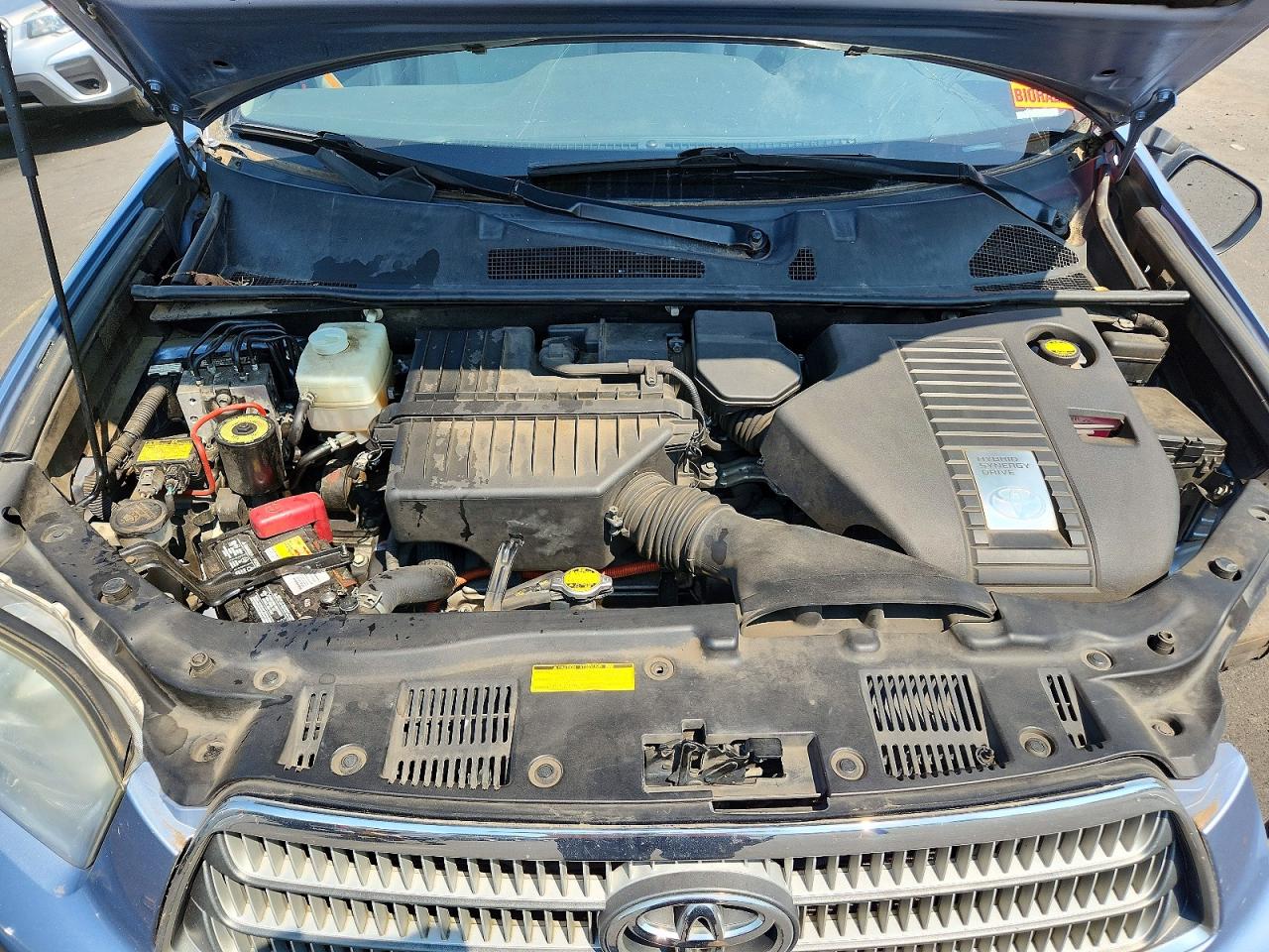 2008 Toyota Highlander Hybrid Limited Синий vin: JTEEW44A582007178