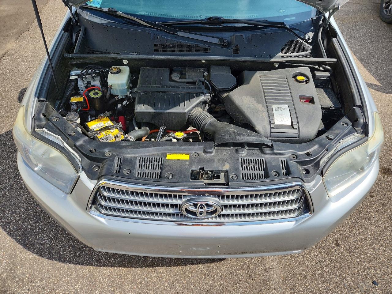 2008 Toyota Highlander Hybrid Limited Silver vin: JTEEW44A582012963