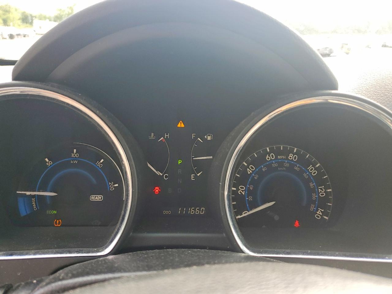 2008 Toyota Highlander Hybrid Limited Blue vin: JTEEW44A782005691