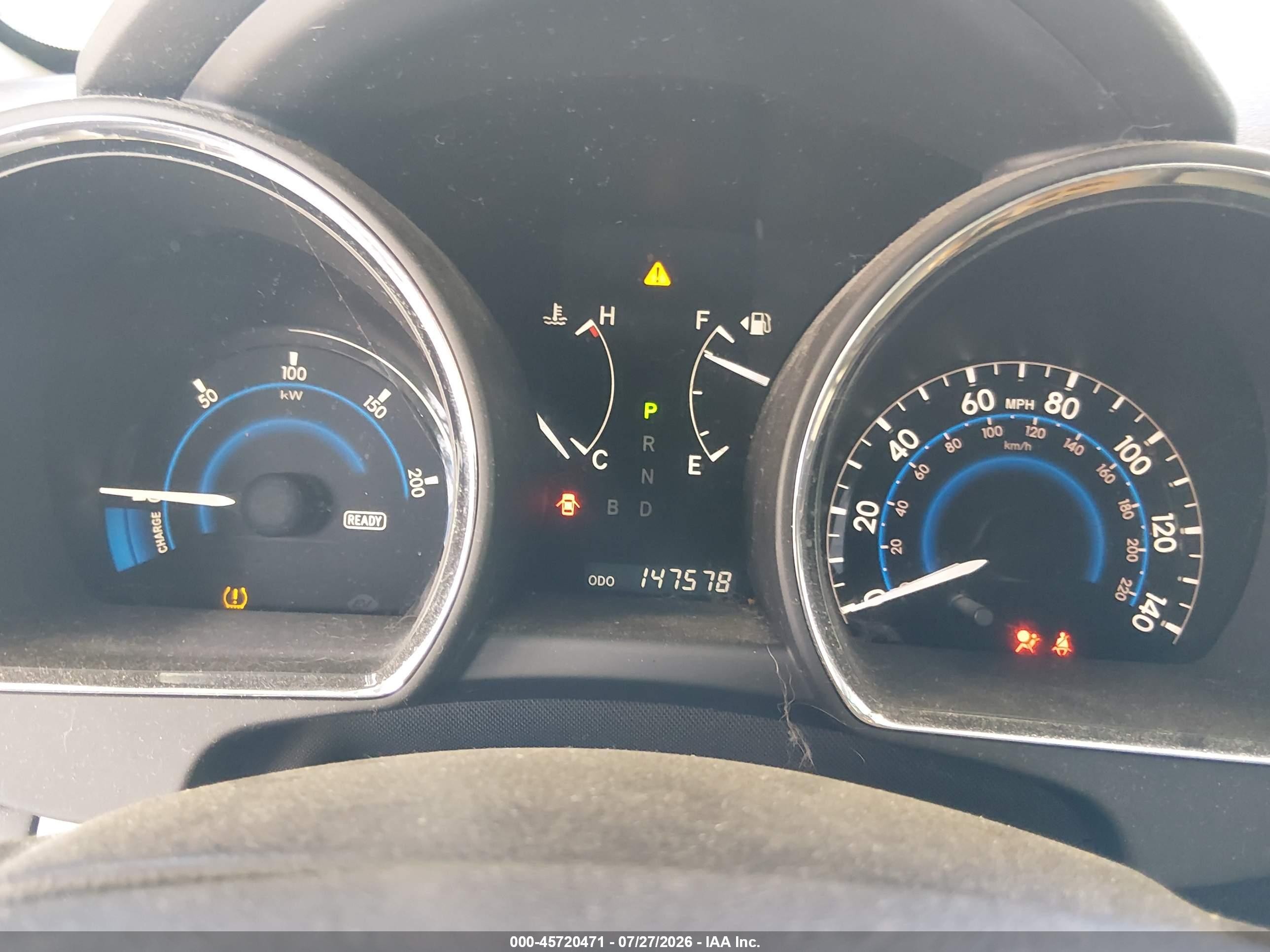 2008 Toyota Highlander Hybrid Limited Черный vin: JTEEW44A782014939