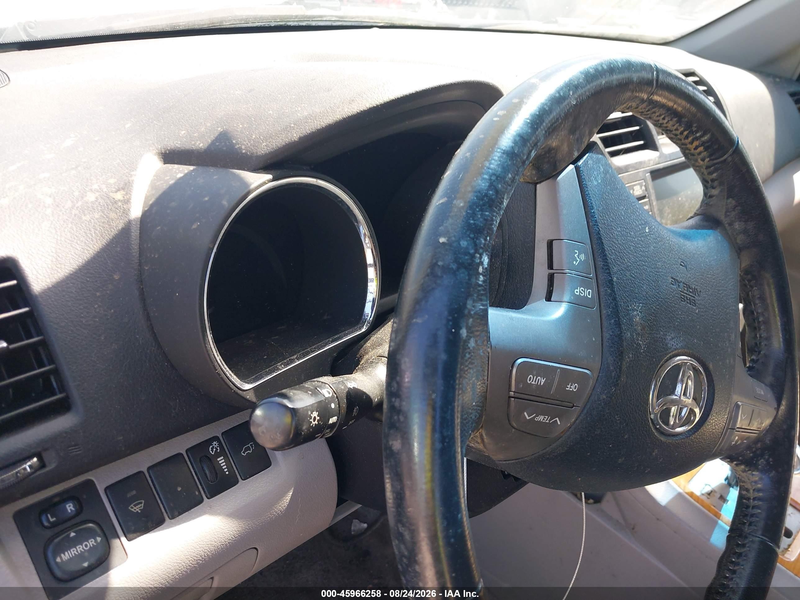 2008 Toyota Highlander Hybrid Limited Blue vin: JTEEW44A782025018