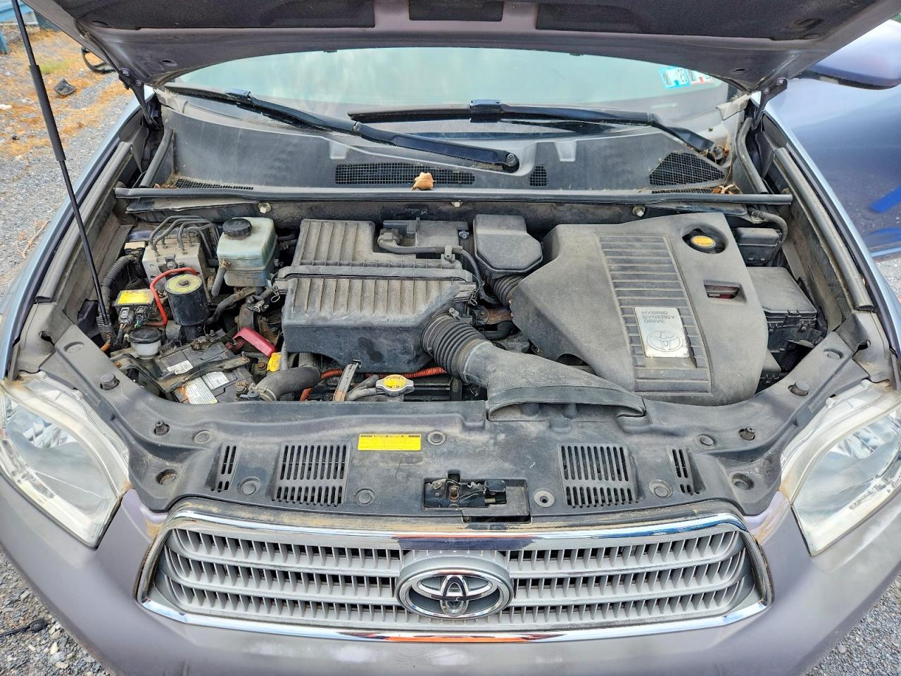 2009 Toyota Highlander Hybrid Limited Gray vin: JTEEW44A792036618