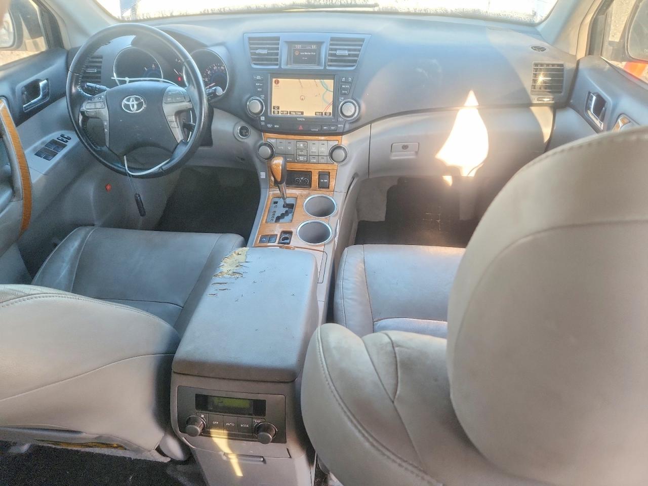 2008 Toyota Highlander Hybrid Limited Синий vin: JTEEW44A882001987