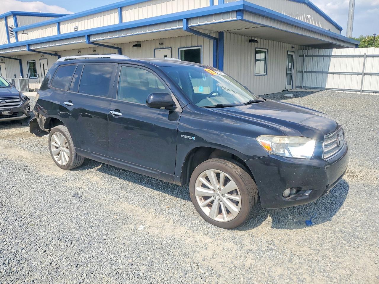 2008 Toyota Highlander Hybrid Limited Charcoal vin: JTEEW44A882002167