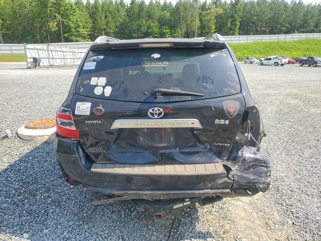 2008 Toyota Highlander Hybrid Limited Charcoal vin: JTEEW44A882002167