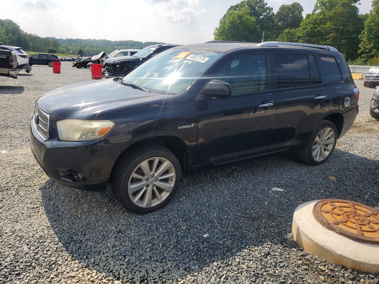 2008 Toyota Highlander Hybrid Limited Charcoal vin: JTEEW44A882002167