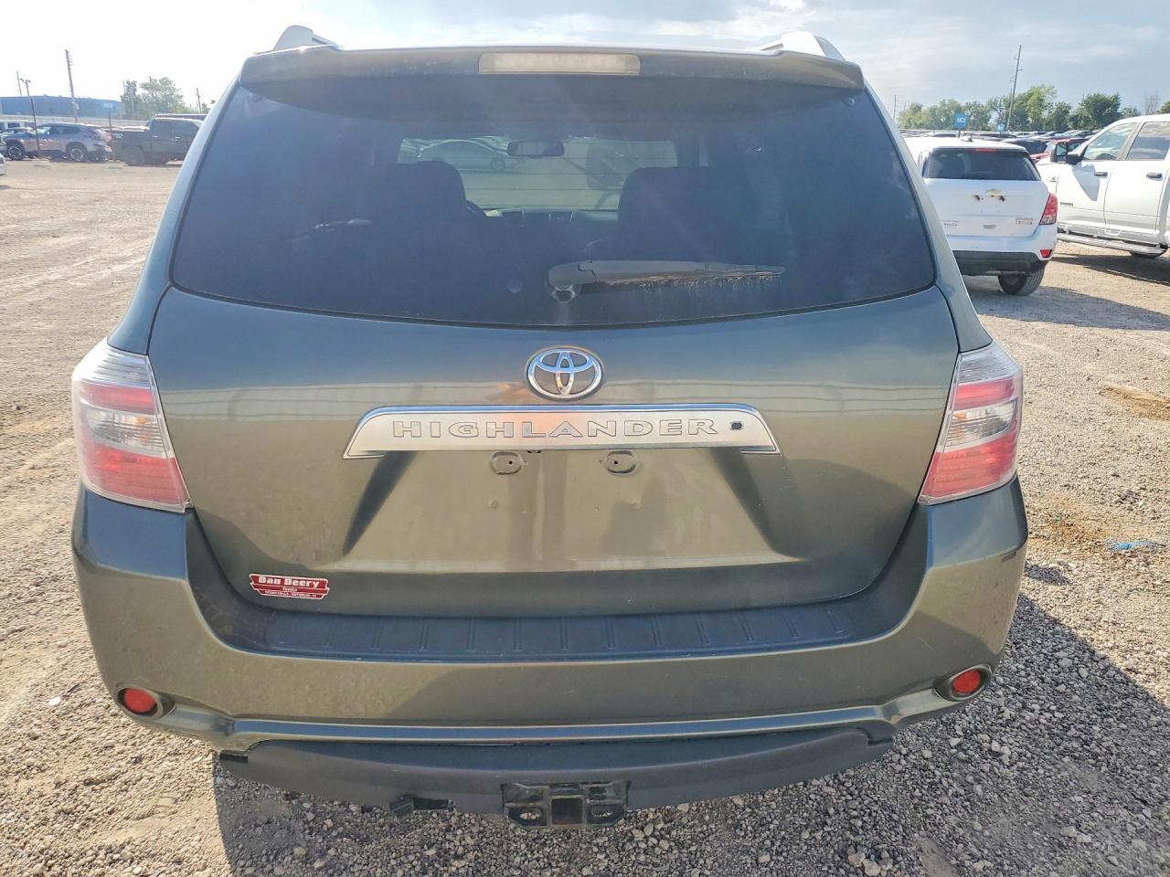 2008 Toyota Highlander Hybrid Limited Green vin: JTEEW44A882011175