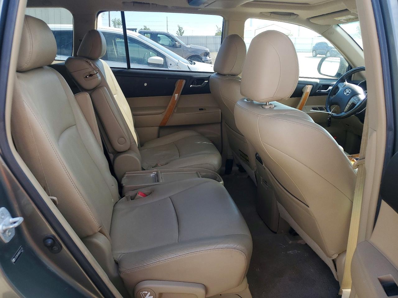 2008 Toyota Highlander Hybrid Limited Green vin: JTEEW44A882011175