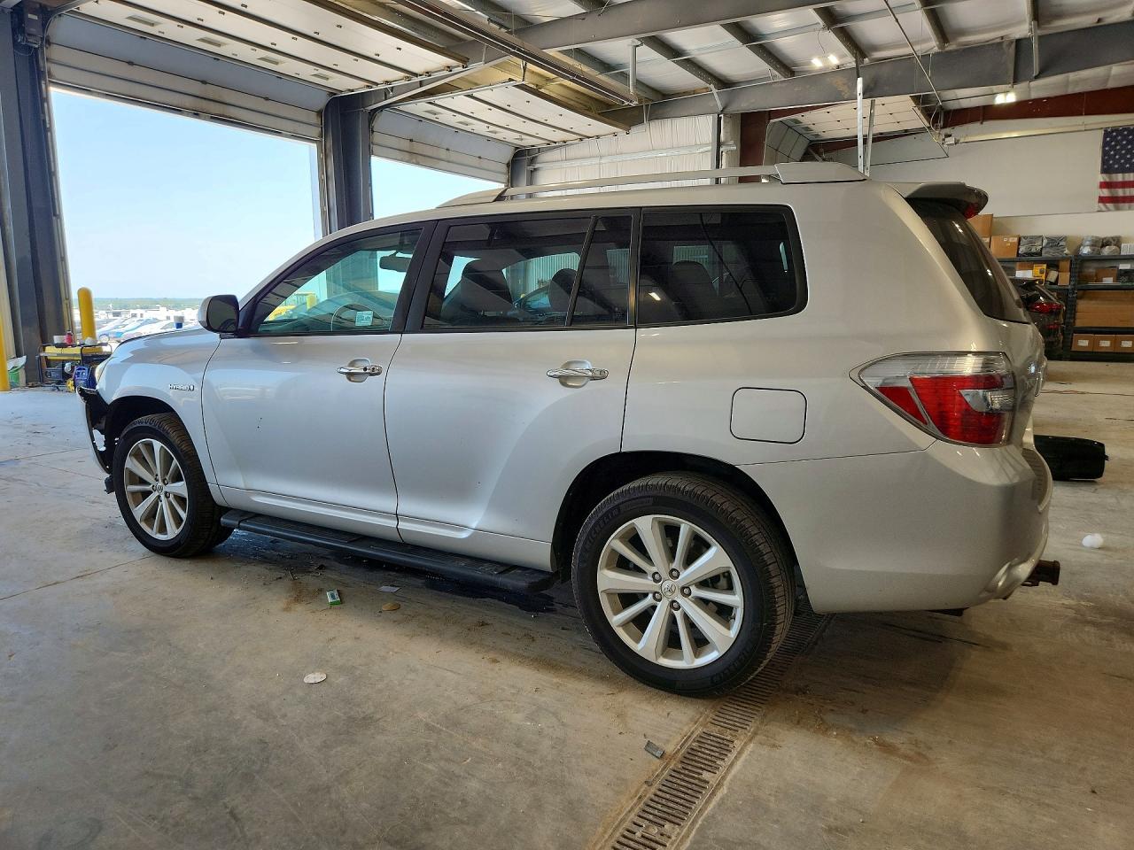 2008 Toyota Highlander Hybrid Limited Silver vin: JTEEW44A882024735