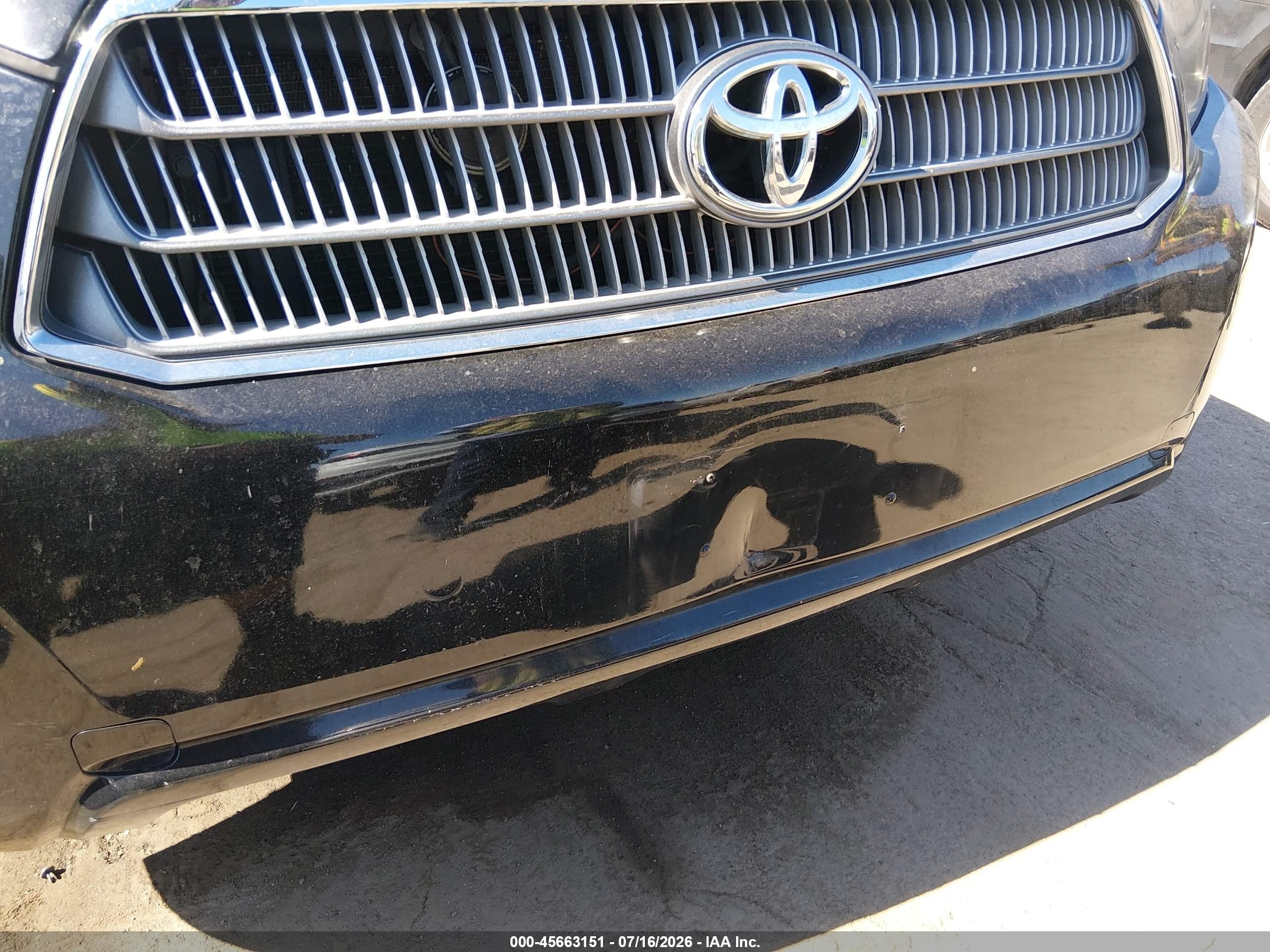 2009 Toyota Highlander Hybrid Limited Black vin: JTEEW44A892029659