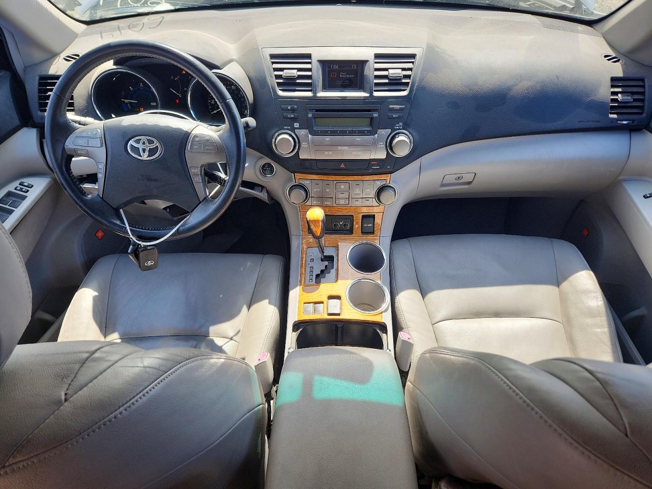2009 Toyota Highlander Hybrid Limited Silver vin: JTEEW44A892036014