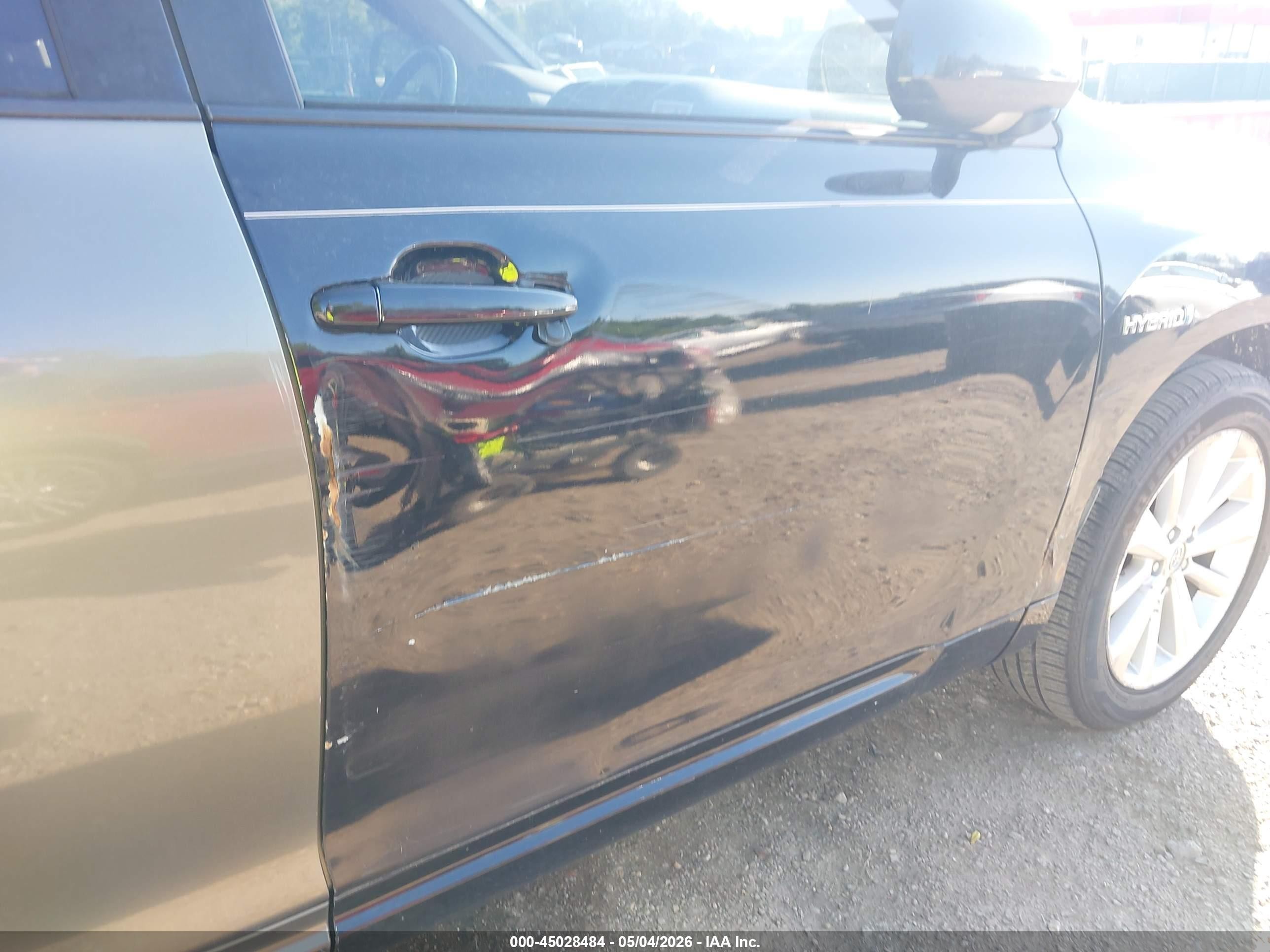 2008 Toyota Highlander Hybrid Limited Черный vin: JTEEW44A982010147