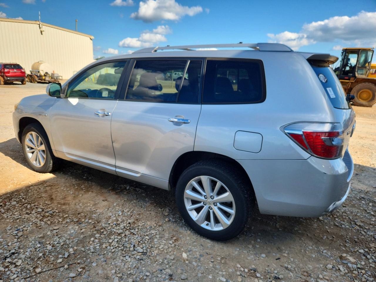 2008 Toyota Highlander Hybrid Limited Серебряный vin: JTEEW44A982020189