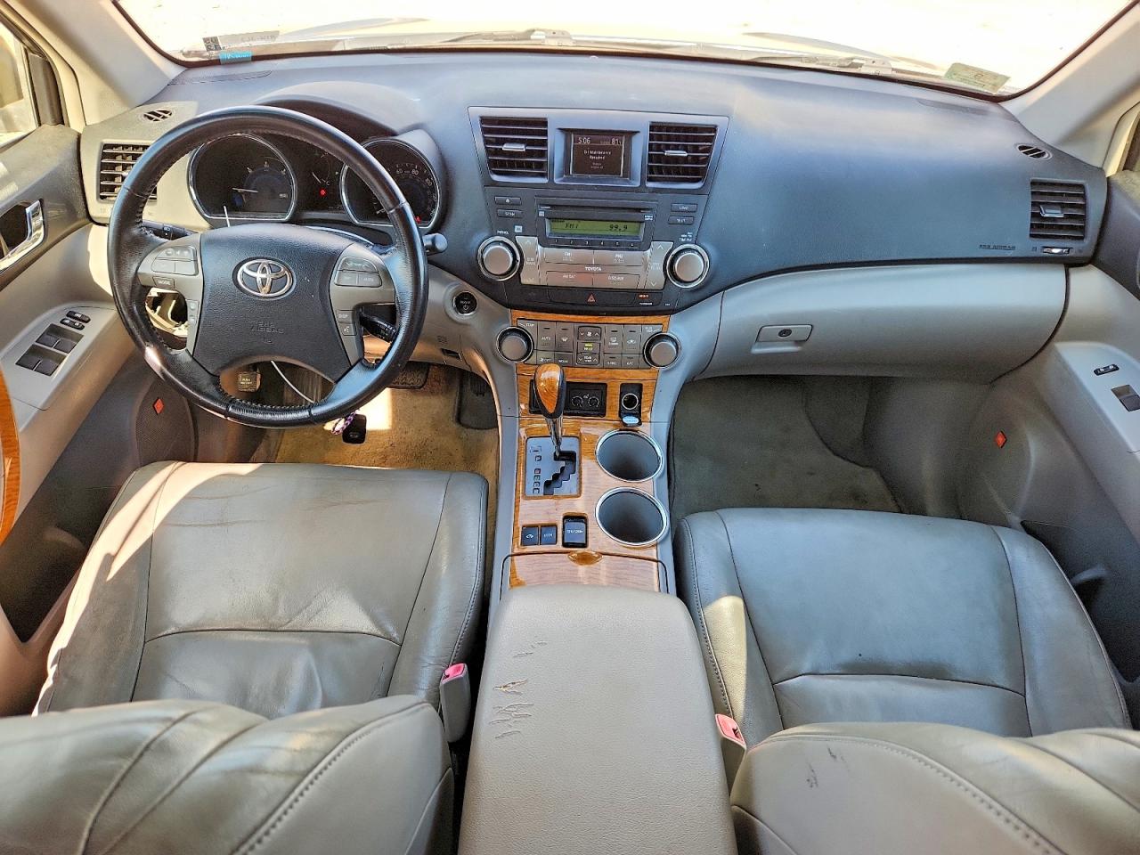 2008 Toyota Highlander Hybrid Limited Серебряный vin: JTEEW44A982020189