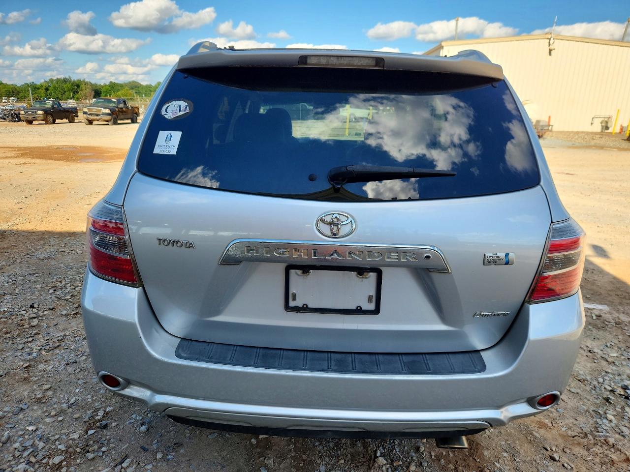 2008 Toyota Highlander Hybrid Limited Серебряный vin: JTEEW44A982020189