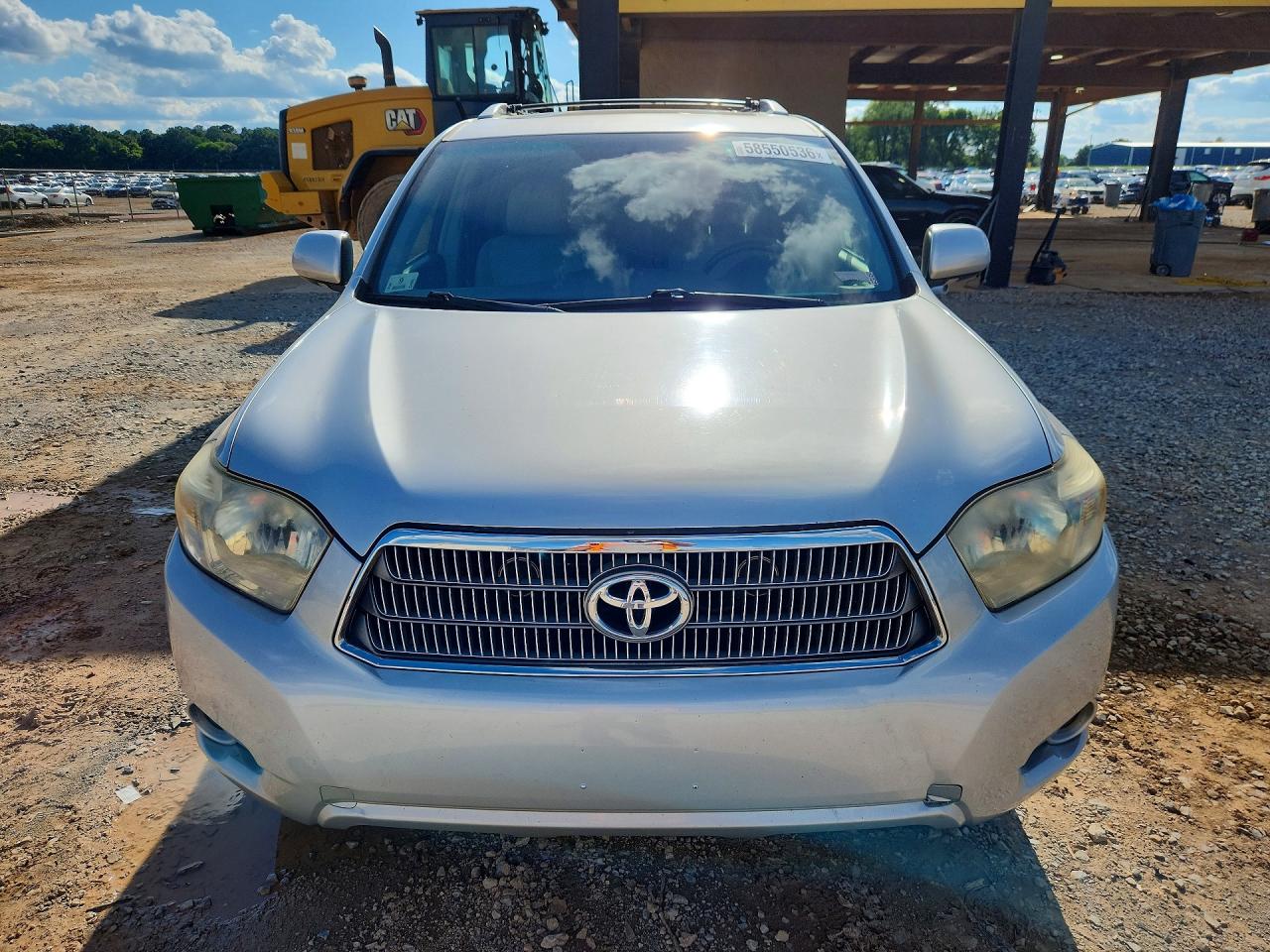 2008 Toyota Highlander Hybrid Limited Серебряный vin: JTEEW44A982020189