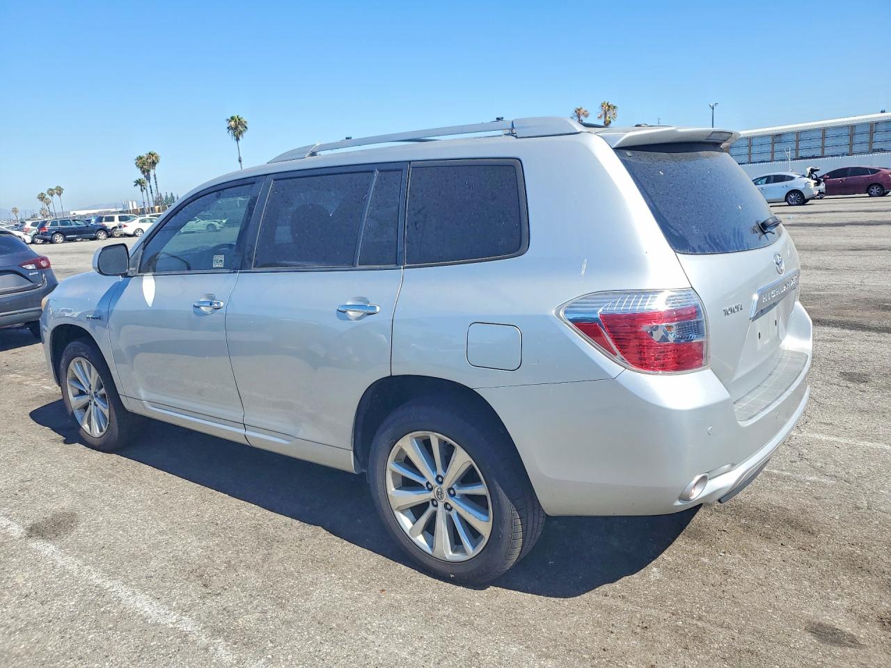 2008 Toyota Highlander Hybrid Limited Серебряный vin: JTEEW44AX82001862