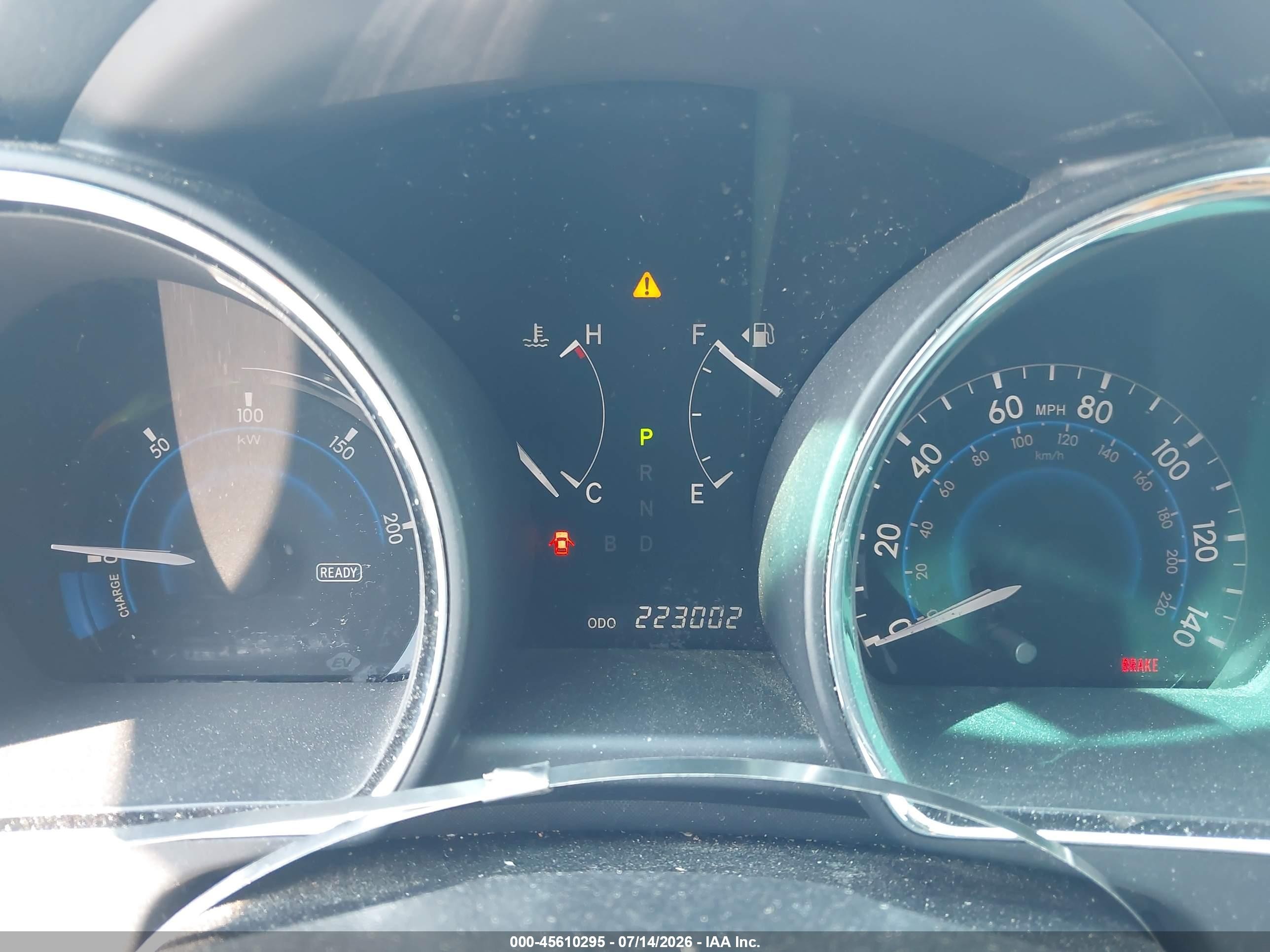 2008 Toyota Highlander Hybrid Limited Light Blue vin: JTEEW44AX82024431